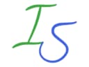 The letters I and S in green and blue colors over a white background.