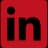 LinkedIn logo.